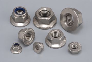 Flange Nylon Nuts, Flange Nuts